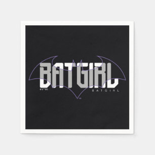 Serviette En Papier Graphique de nom haute technologie Batgirl