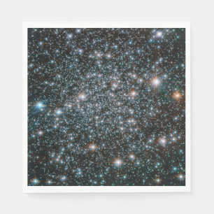 Serviette En Papier Grappe d'étoiles métalliques lourds Hubble