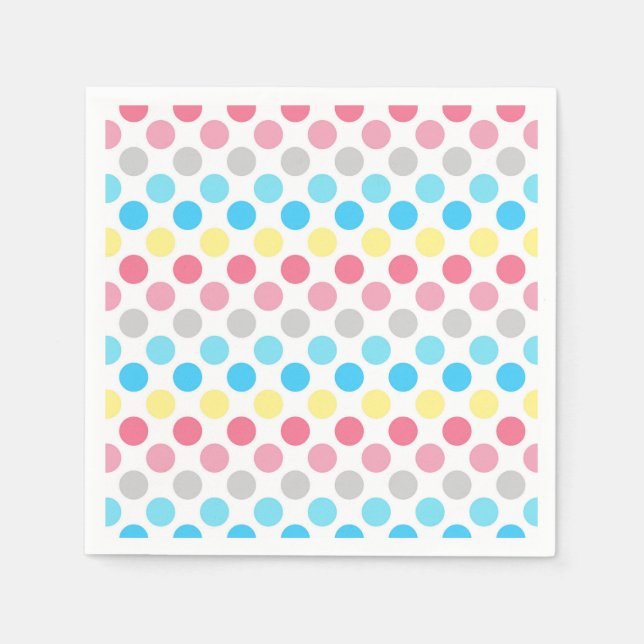 Serviette En Papier Gras Genderflux Fierté Drapeau Couleurs À petits p (Devant)