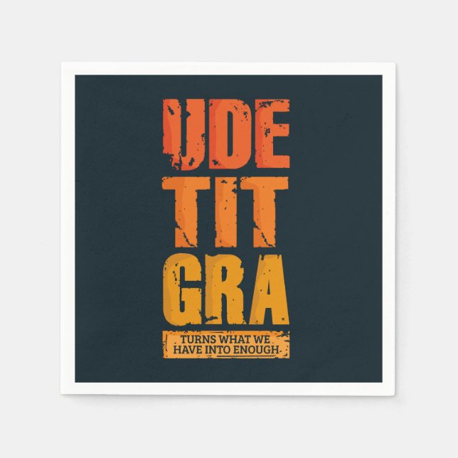 Serviette En Papier Gratitude Thanksgiving Family Retrouvez Ensemble P (Devant)