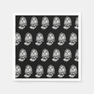 Serviette En Papier Greco Roman Bust