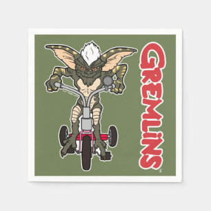 Serviette En Papier Gremlins Tricycle de montage en bande