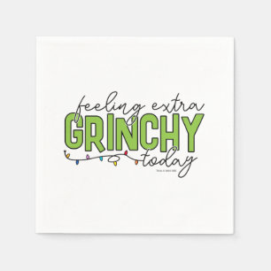 Serviette En Papier Grille   Sentiment de grinchy supplémentaire aujou