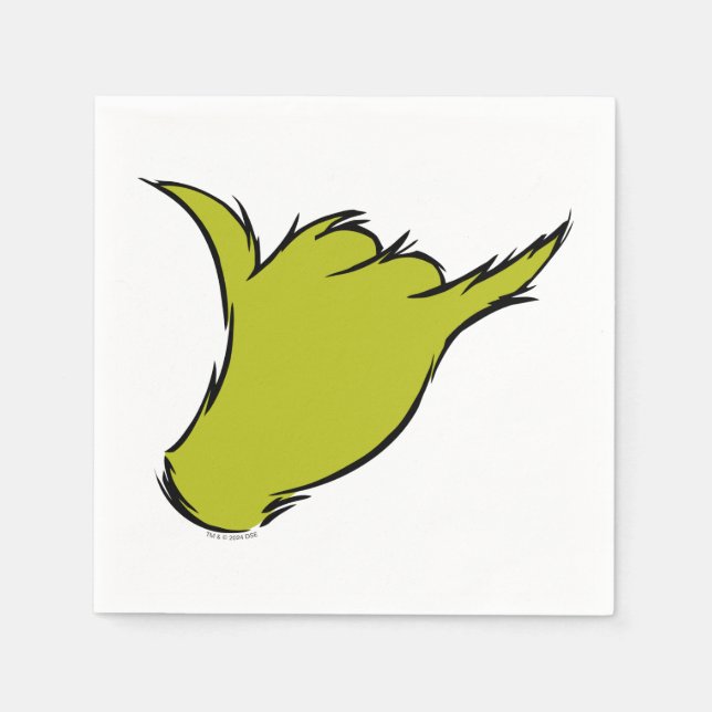 Serviette En Papier Grinch | T-Shirt Machine Méchante (Devant)