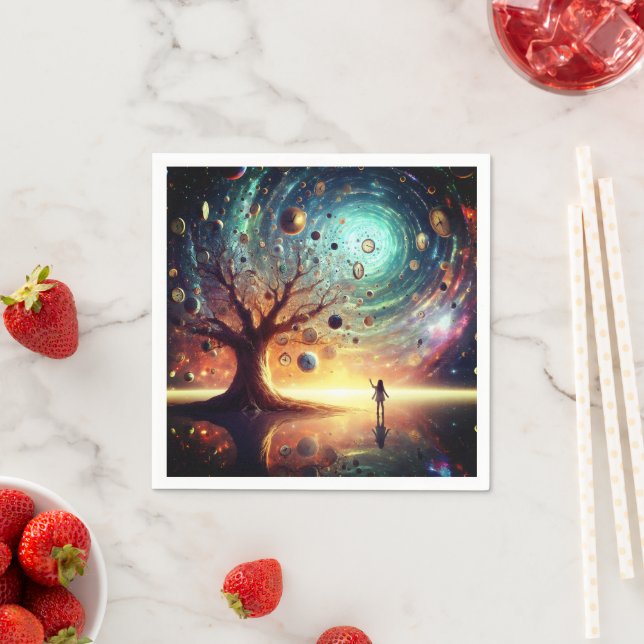 Serviette En Papier Grove des gardiens du temps (En situation)