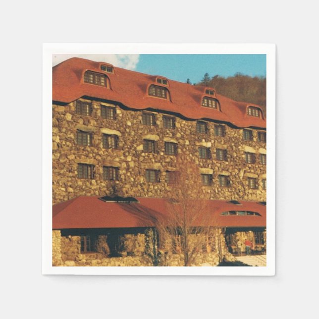 Serviette En Papier Grove Park Inn Napkins (Devant)