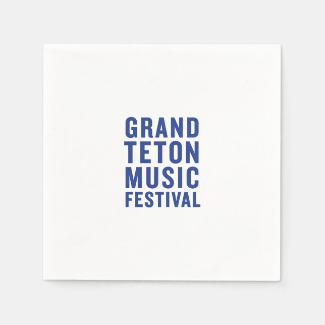 Serviette En Papier GTMF Cocktail serviettes (Devant)