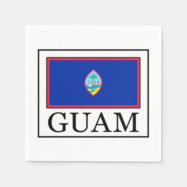 Serviette En Papier Guam (Devant)