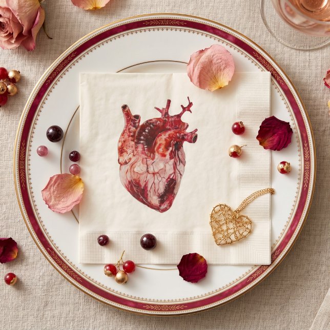Serviette En Papier Guardanapo De Papel Hearts (Créateur téléchargé)
