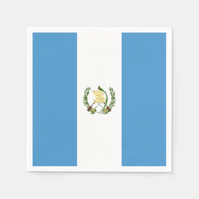Serviette En Papier Guatemala (Devant)