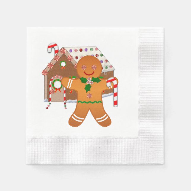 Serviette En Papier Guerre du Ginger (Devant)