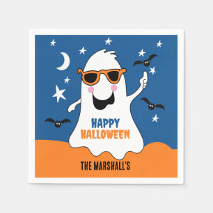 Serviette En Papier Gus Ghost Halloween mignon enfants