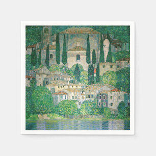 Serviette En Papier Gustav Klimt - Église à Cassone