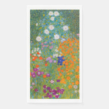 Gustav Klimt - Jardin des fleurs