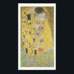 Serviette En Papier Gustav Klimt - Le baiser<br><div class="desc">The Kiss / Der Kuss - Gustav Klimt en 1907-1908</div>