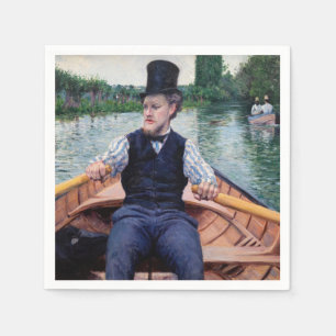 Serviette En Papier Gustave Caillebotte - Partie de bateau