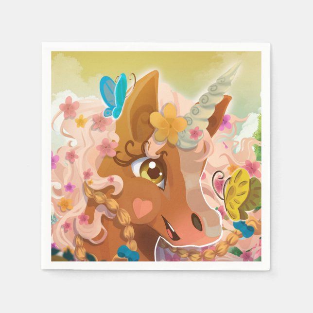 Serviette En Papier Gwenhwyer Classic Napkin (Devant)