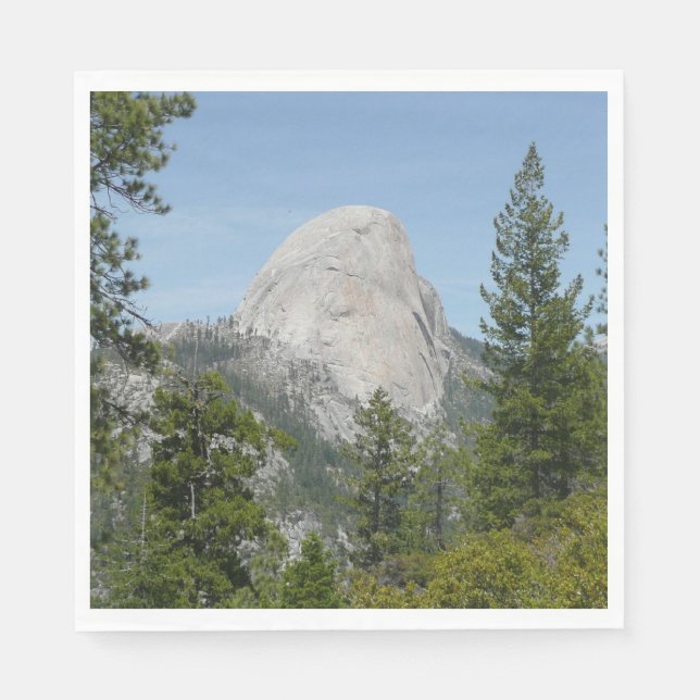 Serviette En Papier Half Dome depuis Panorama Trail II (Devant)