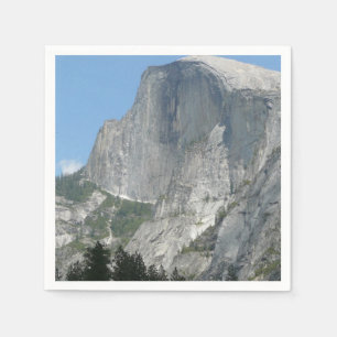 Serviette En Papier Half Dome vu de côté dans le parc national de Yose