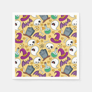 Serviette En Papier Halloween