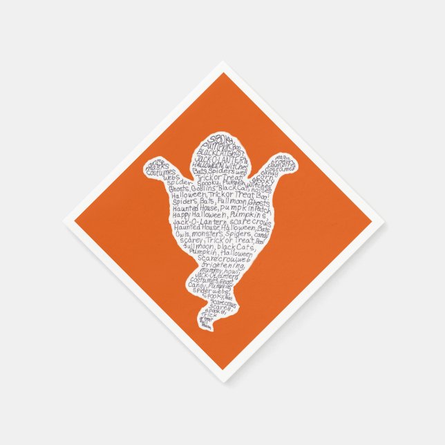 Serviette En Papier Halloween (Coin)