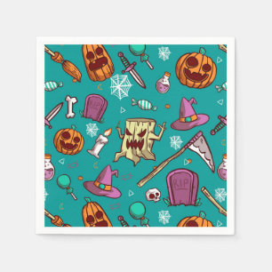 Serviette En Papier Halloween