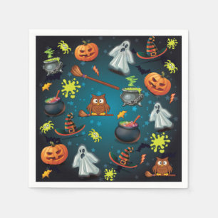 Serviette En Papier Halloween