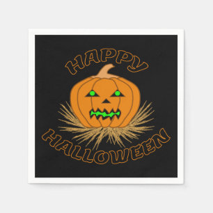 SERVIETTE EN PAPIER HALLOWEEN