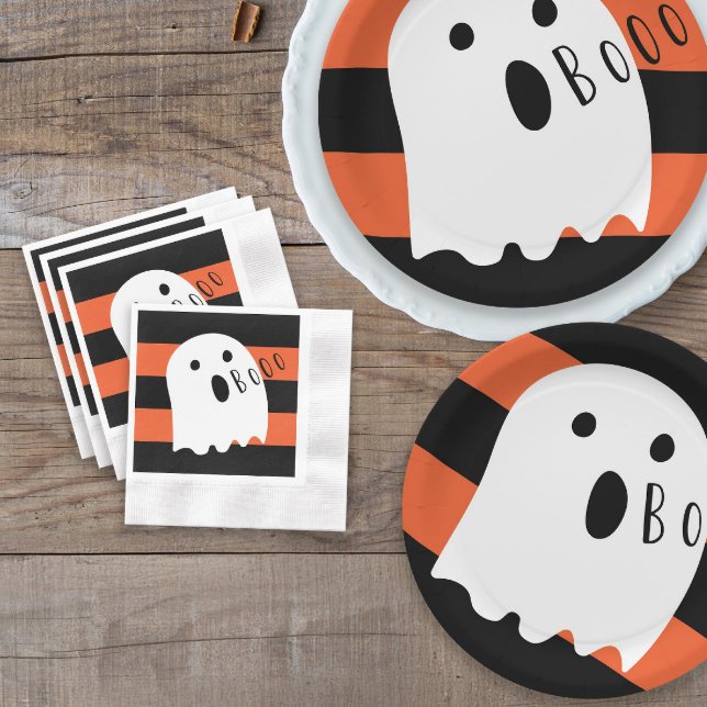 Serviette En Papier Halloween Baby Ghost Boo (Créateur téléchargé)