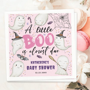 Serviette En Papier Halloween Baby shower Girl rose petit garçon fantô