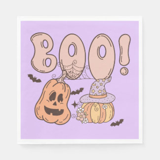 Serviette En Papier Halloween Boo