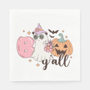 Serviette En Papier Halloween Boo Y'All