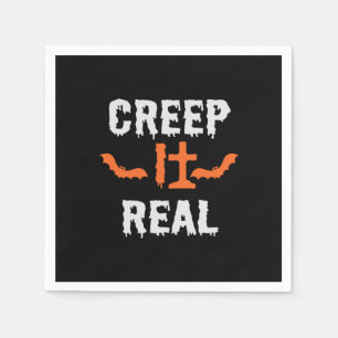 Serviette En Papier Halloween Creep