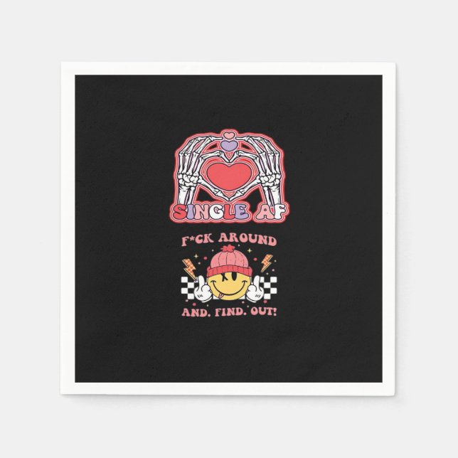 Serviette En Papier Halloween des mains drôle - Grabby Ghoul (Devant)