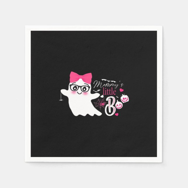 Serviette En Papier Halloween du petit garçon de maman (Devant)