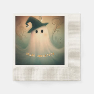 Serviette En Papier Halloween/Fantôme/Automne/Ornement capricieux