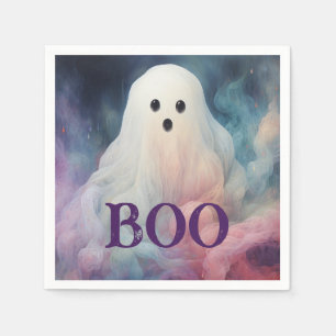 Serviette En Papier Halloween fantôme éffrayant