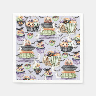 Serviette En Papier Halloween festif