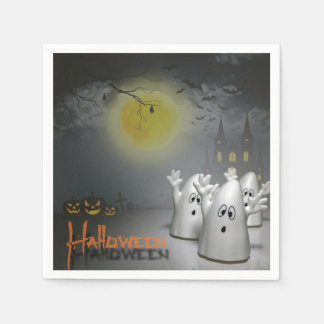 Serviette En Papier Halloween Ghomajorité
