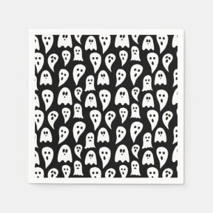 Serviette En Papier Halloween Ghost