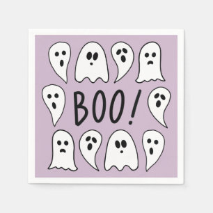 Serviette En Papier Halloween Ghosts Boo