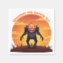 Halloween Monstre Velu Petit Friandise ou Farce