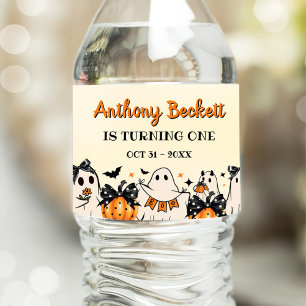 Serviette En Papier Halloween Notre Petit Boo 1ère fête d'anniversaire