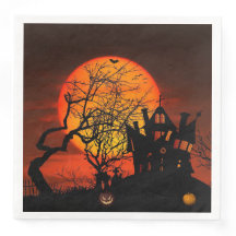 Halloween Pleine lune de feu