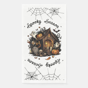 Serviette En Papier Halloween 👻 saison effrayante 💀 Serviettes 🍽️  