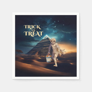 Serviette En Papier Halloween Trick of Treat maman