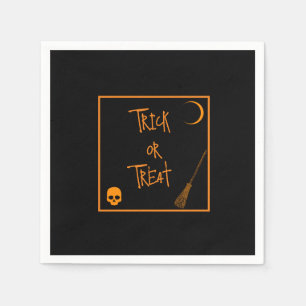 Serviette En Papier Halloween Trick ou Treat