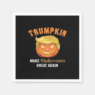 Serviette En Papier Halloween Trumpkin - Rendre Halloween grand