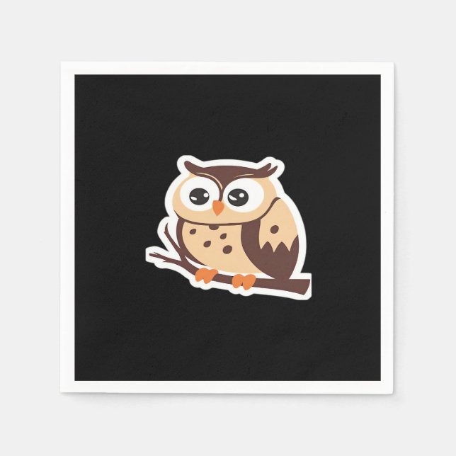 Serviette En Papier Halloween Viral Peekabo (Devant)