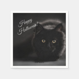 Serviette en papier HAMbWG - Chat noir